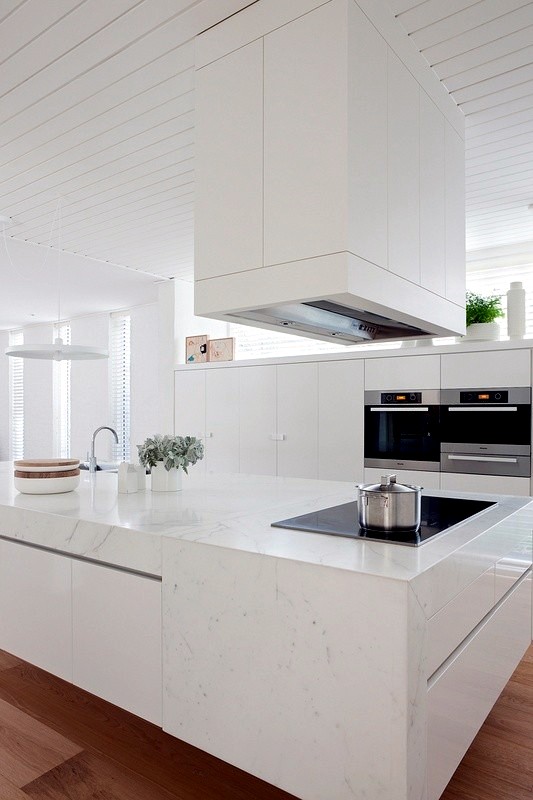 Trend kitchen: white flour Trend kitchen: white flour