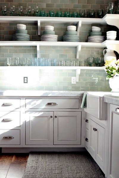 Trend kitchen: white flour Trend kitchen: white flour