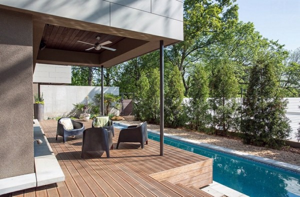 Modern architecture and environmentally friendly design - a house in Atlanta, you should see