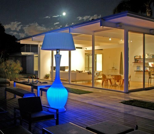 Cool heater lamp for the sitting area