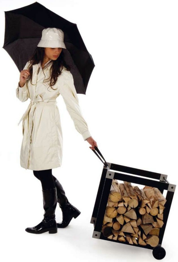 Regale - Creative firewood rack by Ak47 Design Regale - Creative firewood rack by Ak47 Design