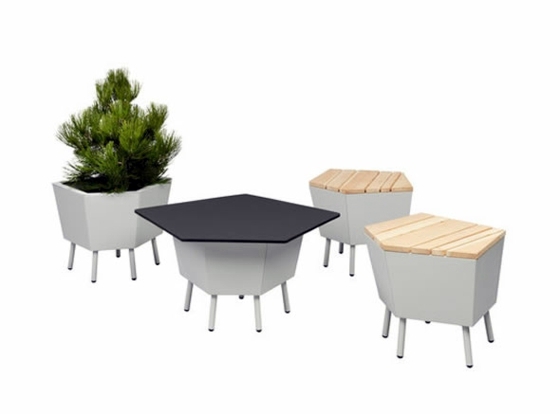 Designer balcony furniture - 10 stylish ideas for garden equipment