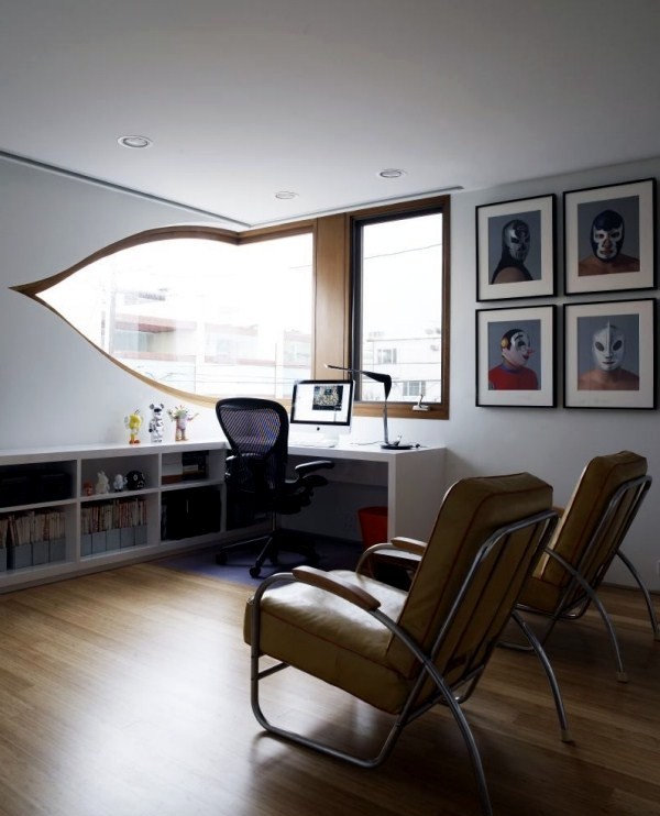 A modern house in Los Angeles with creative furniture design A modern house in Los Angeles with creative furniture design