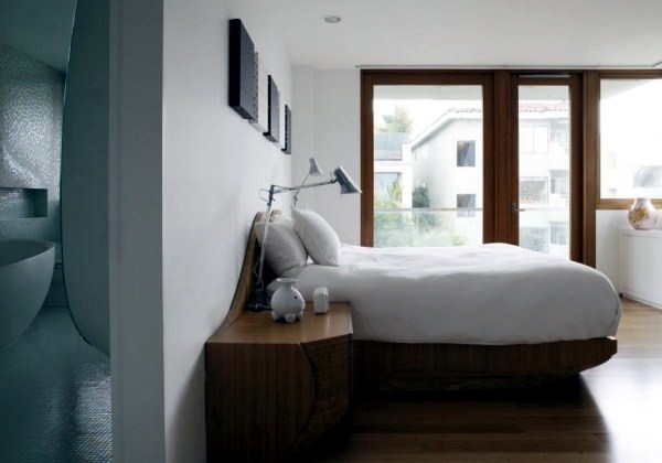 A modern house in Los Angeles with creative furniture design A modern house in Los Angeles with creative furniture design