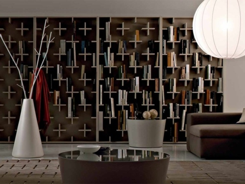 A strange bookshelf by Nendo for Conde House