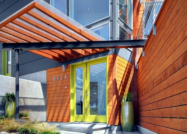 Veranda design - innovative and colorful interior design ideas