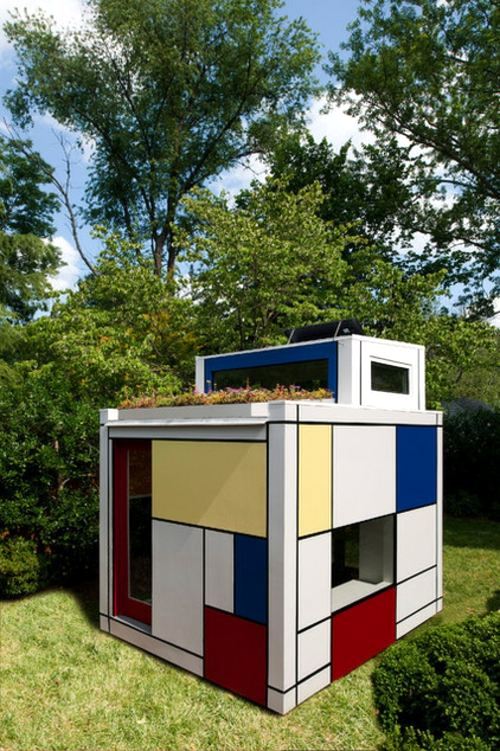 Children's playhouses in the backyard - 12 gorgeous castles for your little ones