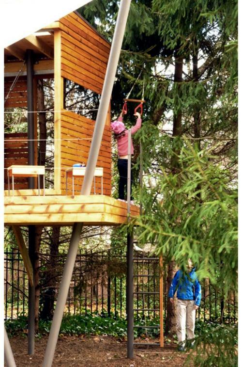 Children's playhouses in the backyard - 12 gorgeous castles for your little ones