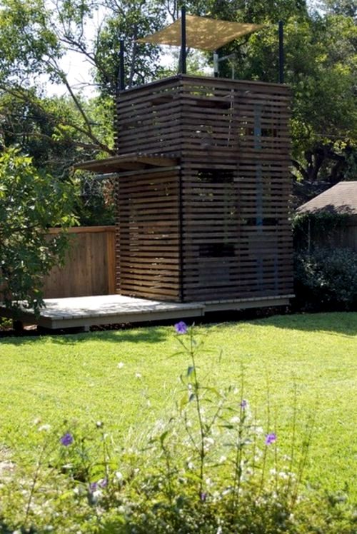 Children's playhouses in the backyard - 12 gorgeous castles for your little ones