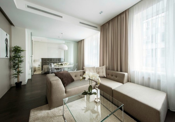 Luxury Apartment Minimalist Interior With Momentum