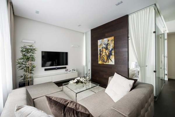 Luxury Apartment - Minimalist interior with momentum