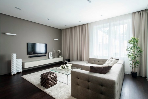Luxury Apartment - Minimalist interior with momentum