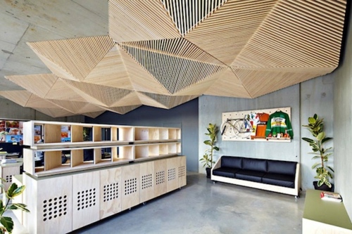 30 great ideas for original ceiling panel