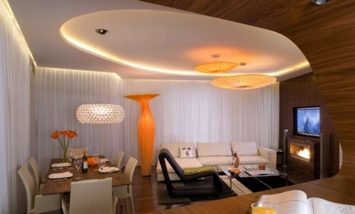 30 great ideas for original ceiling panel