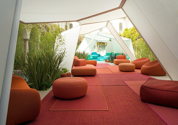 Lounge Garden Furniture Set by Paola Lenti Lounge Garden Furniture Set by Paola Lenti