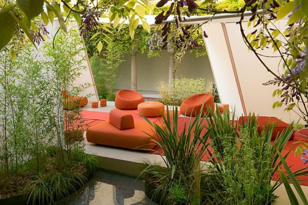 Lounge Garden Furniture Set by Paola Lenti Lounge Garden Furniture Set by Paola Lenti