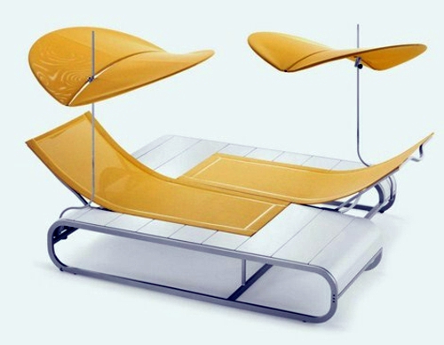 Modern umbrella for your roof terrace Modern umbrella for your roof terrace