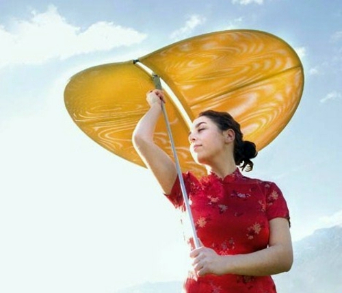 Modern umbrella for your roof terrace Modern umbrella for your roof terrace