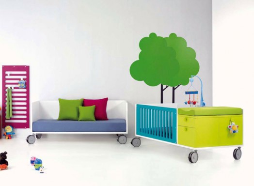 Designer furniture for cool kids means of BM2000