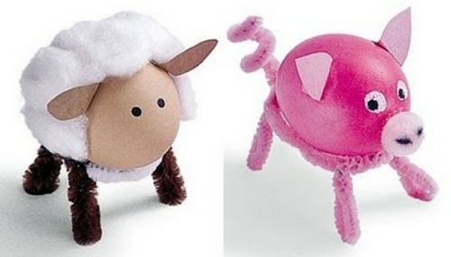 Funny Easter ideas for an atmospheric fixed