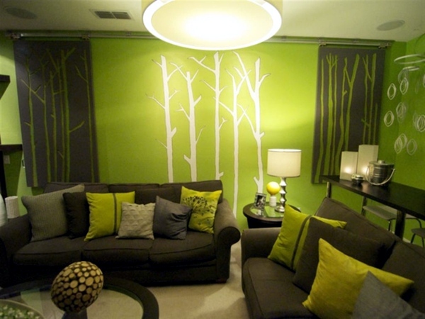 Wall colors for living room - 100 trendy interior design ideas for your wall decoration