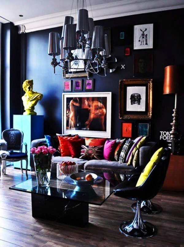 Wall colors for living room - 100 trendy interior design ideas for your wall decoration