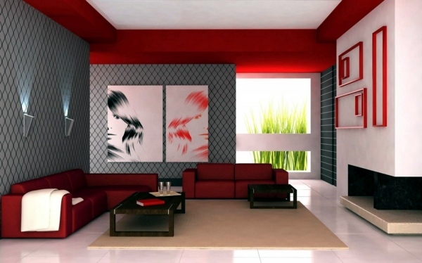 Wall colors for living room - 100 trendy interior design ideas for your wall decoration