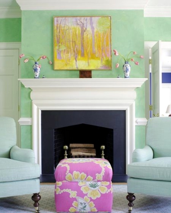 Wall colors for living room - 100 trendy interior design ideas for your wall decoration