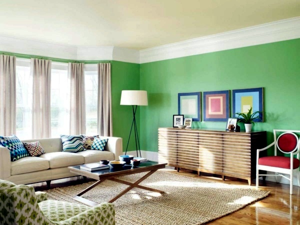 Wall colors for living room - 100 trendy interior design ideas for your wall decoration