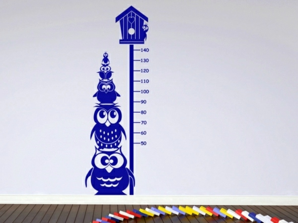 Creative wall design with nursery wall decals