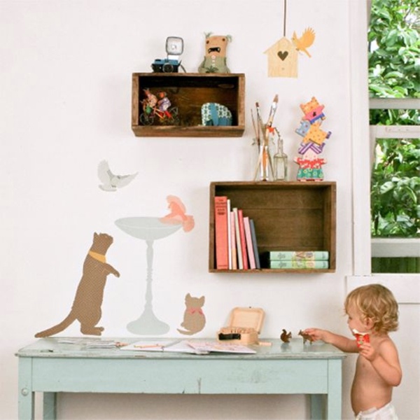 Wandtattoo - Creative wall design with nursery wall decals