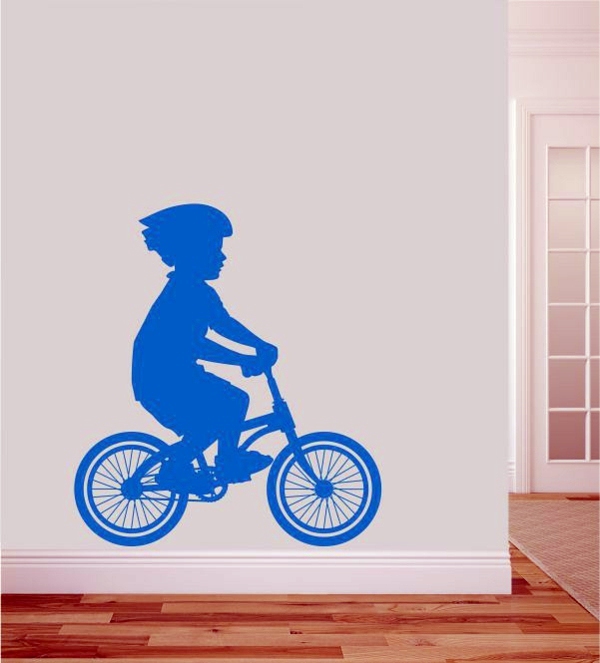 Creative wall design with nursery wall decals