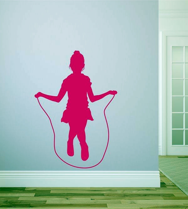 Creative wall design with nursery wall decals