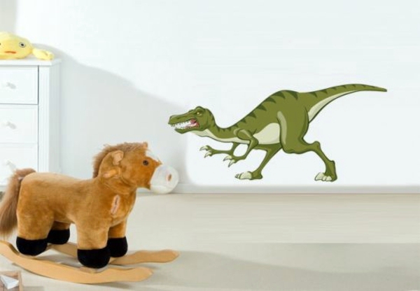 Creative wall design with nursery wall decals