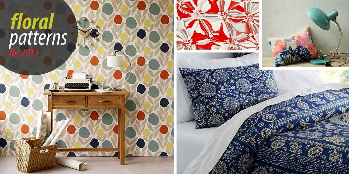 Beautiful floral patterns and trends for 2013