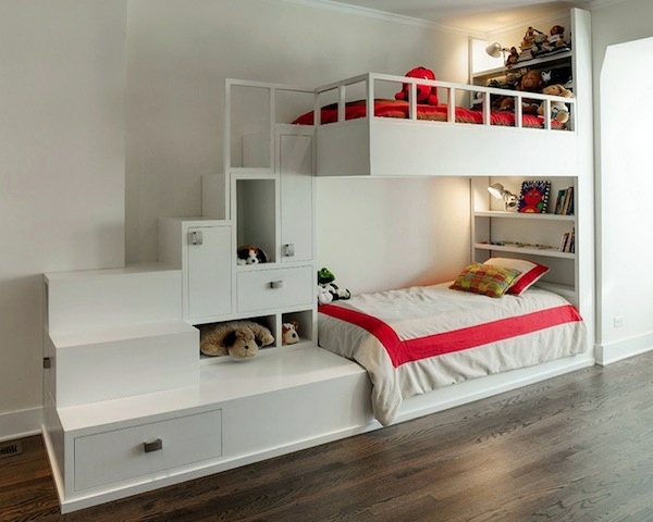 Choose the right loft bed with stairs for kids