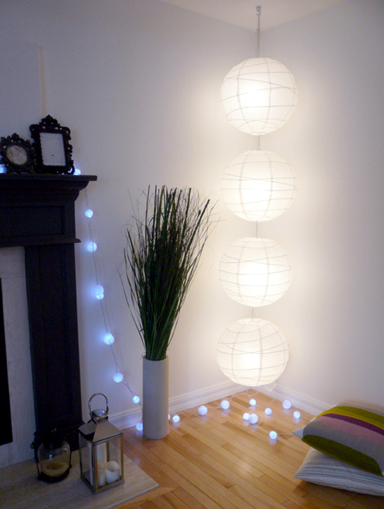 Making a decorative lighting for home