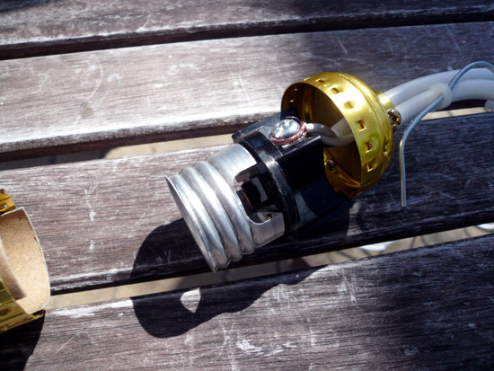 Making a decorative lighting for home