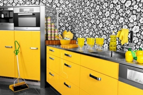 Bright yellow kitchens - Bring the sun into your home!