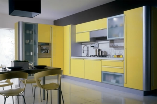 Bright yellow kitchens - Bring the sun into your home!