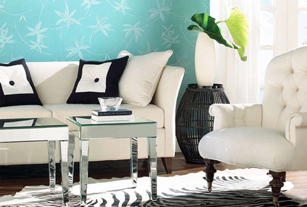 Farben - Turquoise interior design - refined and stylish