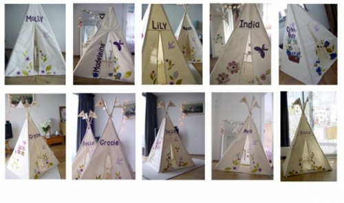 Cute Indian tipi tent in the room of your children Moozle