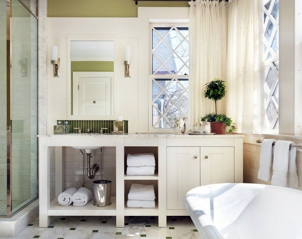 More storage space in the bathroom - smart and practical advice for clever storage