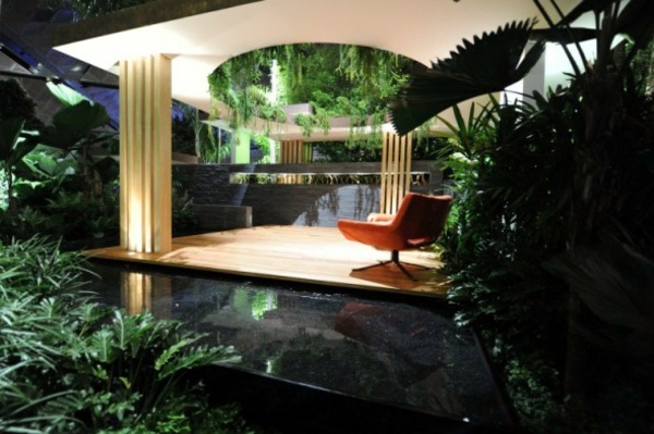 Covered terrace - 50 ideas for patio roof of modern houses