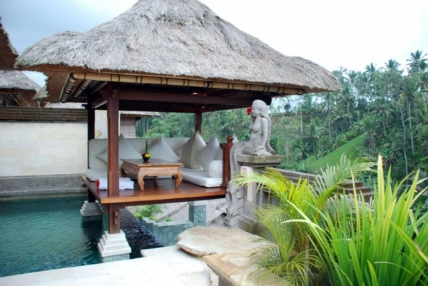Covered terrace - 50 ideas for patio roof of modern houses