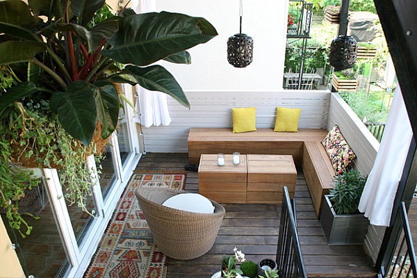 Terrace design with plants - beautiful examples and advice for you Terrace design with plants - beautiful examples and advice for you