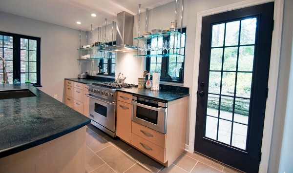 A Glass Shelves Are Stylish And Modern In The Room Interior Design Ideas Avso Org