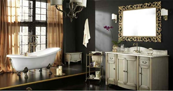 Freestanding bathtubs in Victorian style