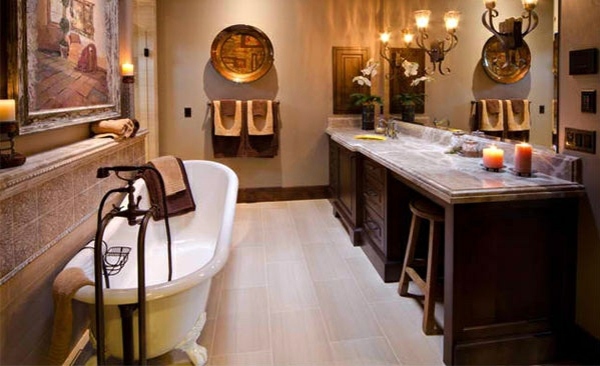 Freestanding bathtubs in Victorian style