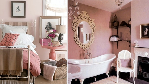 Pink Interiors - 10 stylish and chic ideas